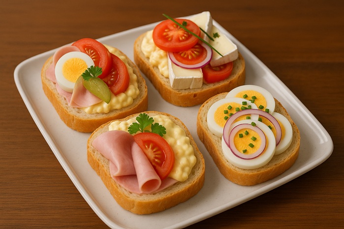 chlebíčky chlebíčky